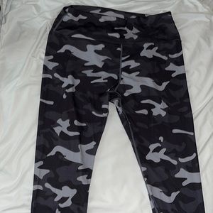 Camo workout pants